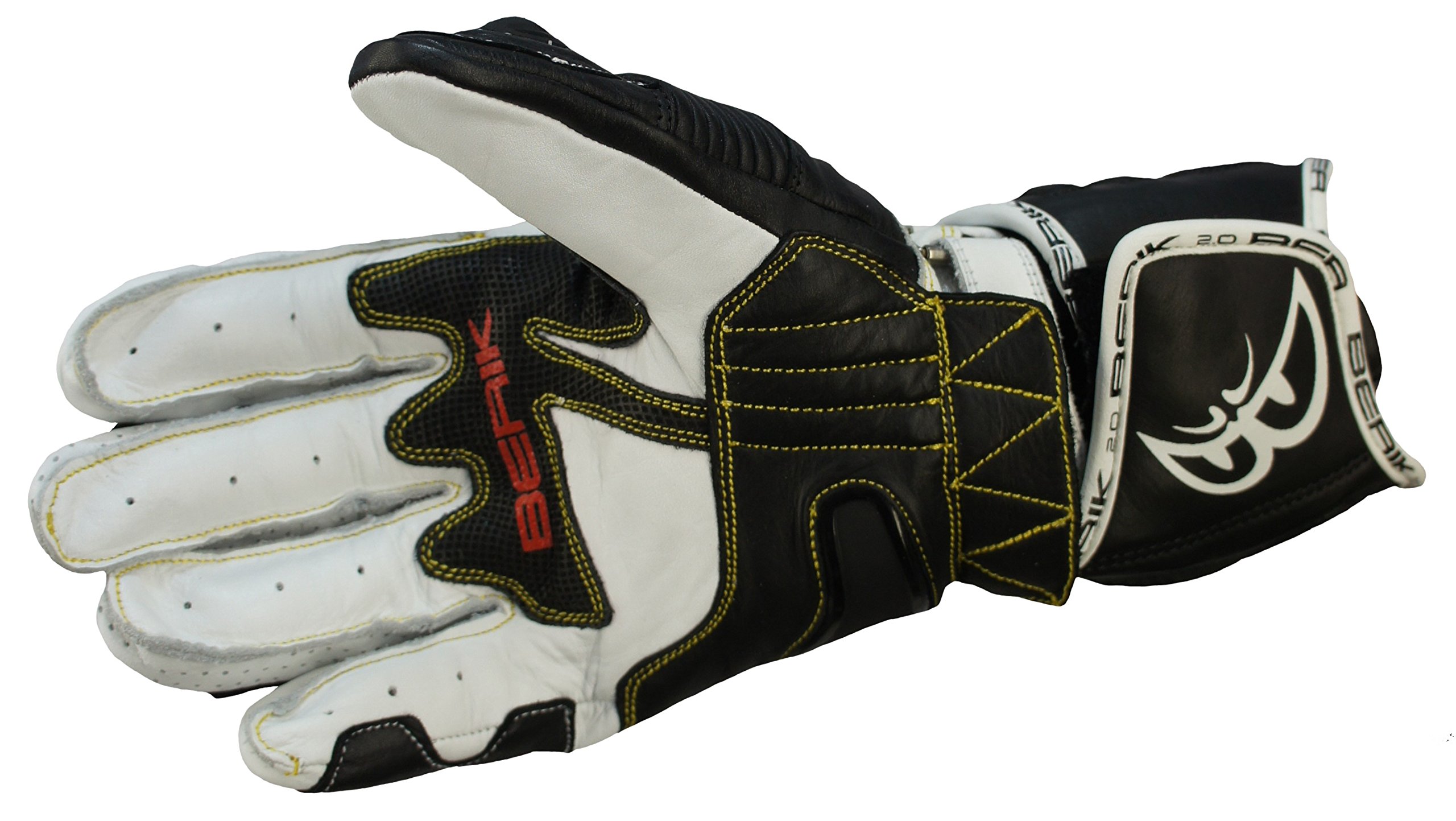 Amazon | BERIK 2.0 RACING GLOVE G-10722-BK BLACK SIZE：XL